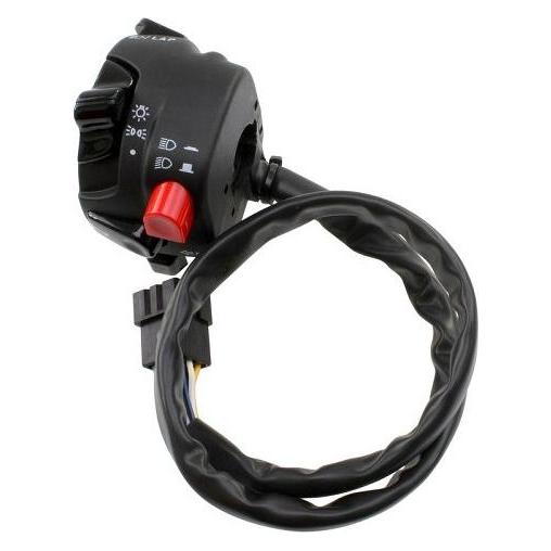 Unimed Pharma Aprilia, Ducati Tommaselli Blinkerschalter, komplett, universal, Schwarz, - (0060AA.9A.04-04)