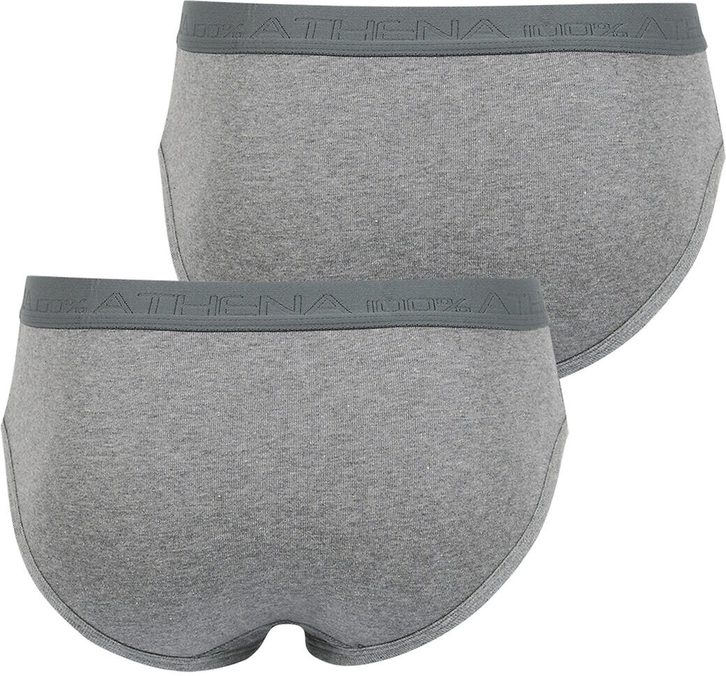 ATHENA Lot de 2 slips coton