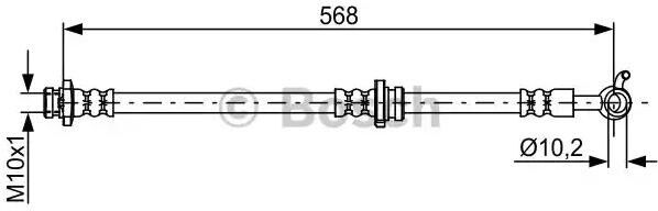 Bosch 1 987 481 821 Bremsschlauch