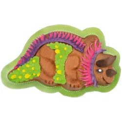 Städter 3D-Backform-Dinosaurier, Backform, Silber