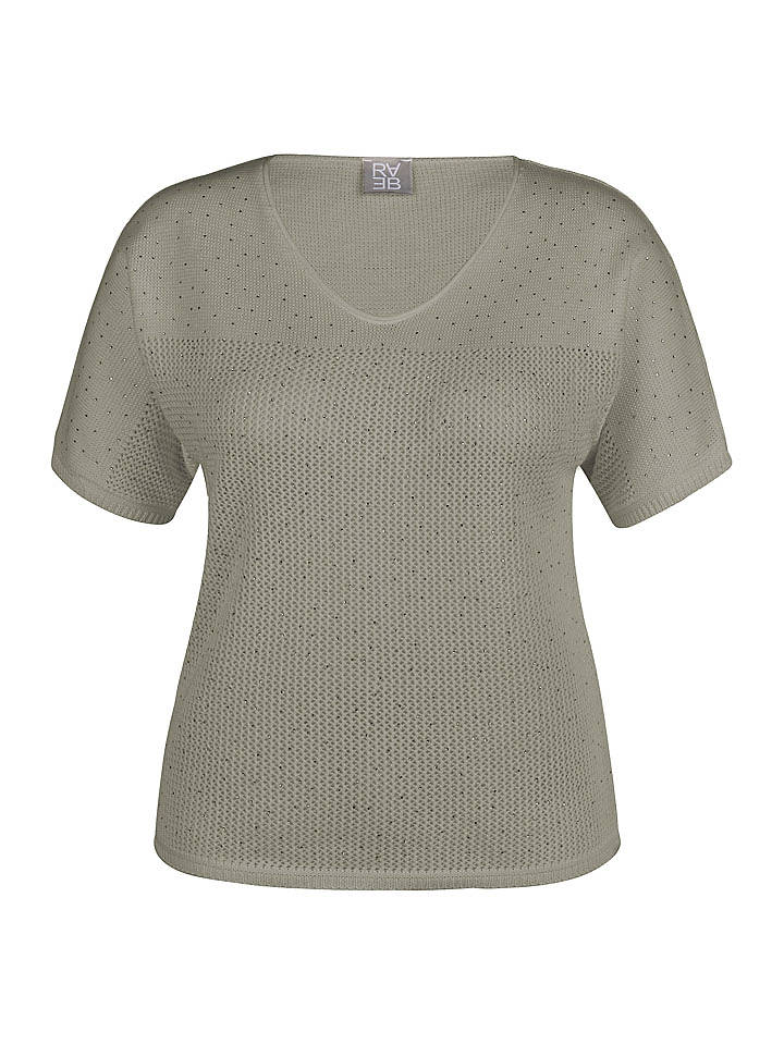 Rabe Pullover in Grün - 42