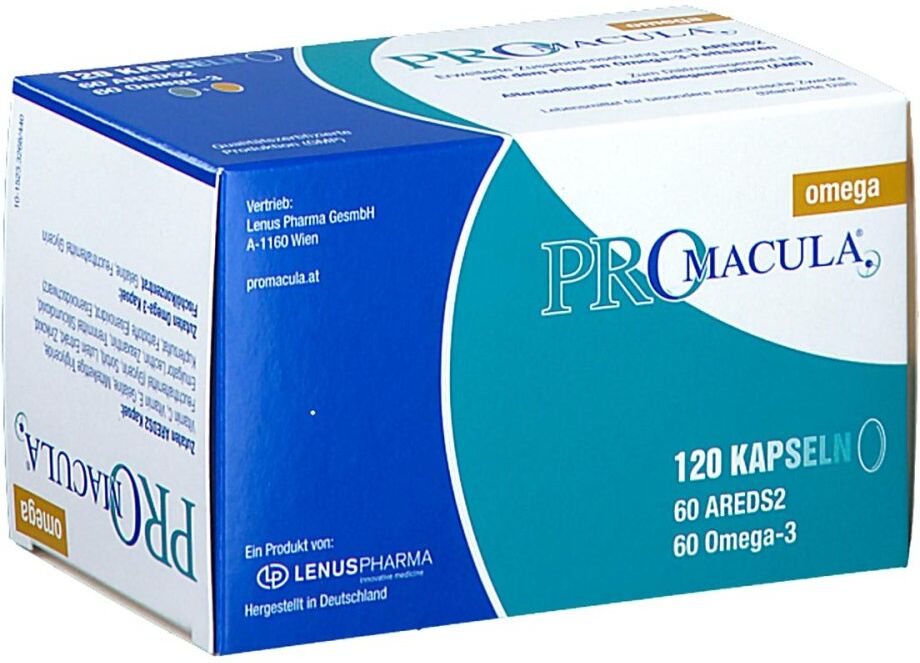 PRO MACULA omega bei Makuladegeneration 120stk