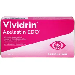 Vividrin Azelastin Edo 0.5 mg/ml Augentr.lös.i.edp 12 ML