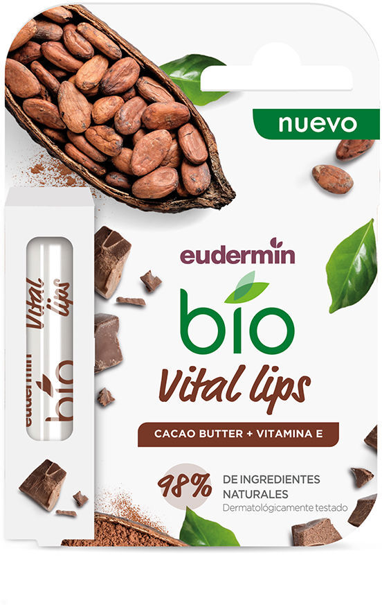 Eudermin Bálsamo labial bio revitalizante cacau + vitamina E 4,8 g