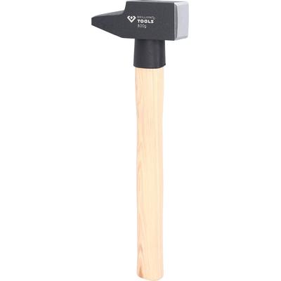 Brilliant Tools Schlosserhammer mit Hickory-Stiel, 800 g, französische Form [Hersteller-Nr. BT077080]