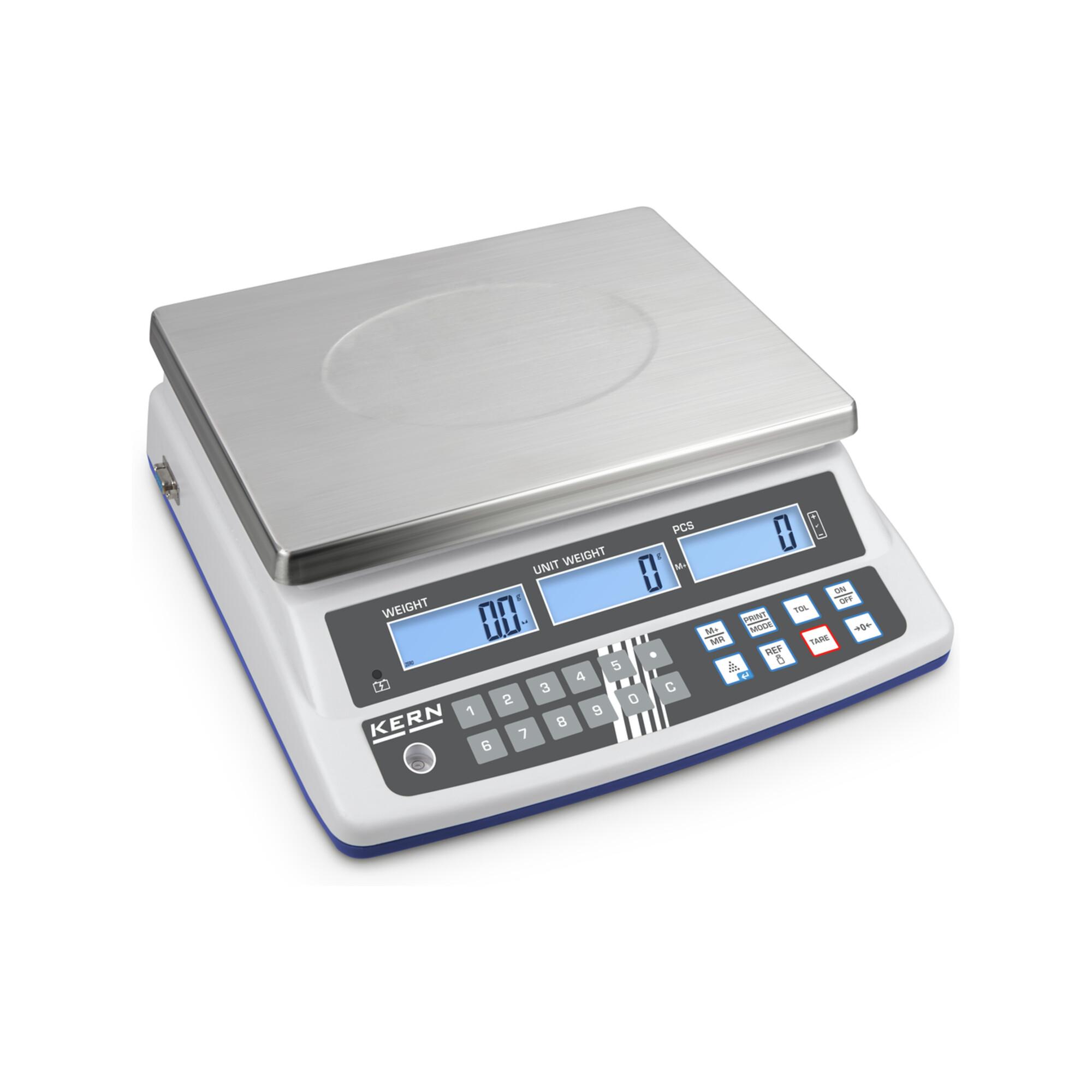 Kern Zählwaage CPE 6K-3, Wägebereich 6000 g, Ablesbarkeit 0,2 g ; KERN & Sohn)