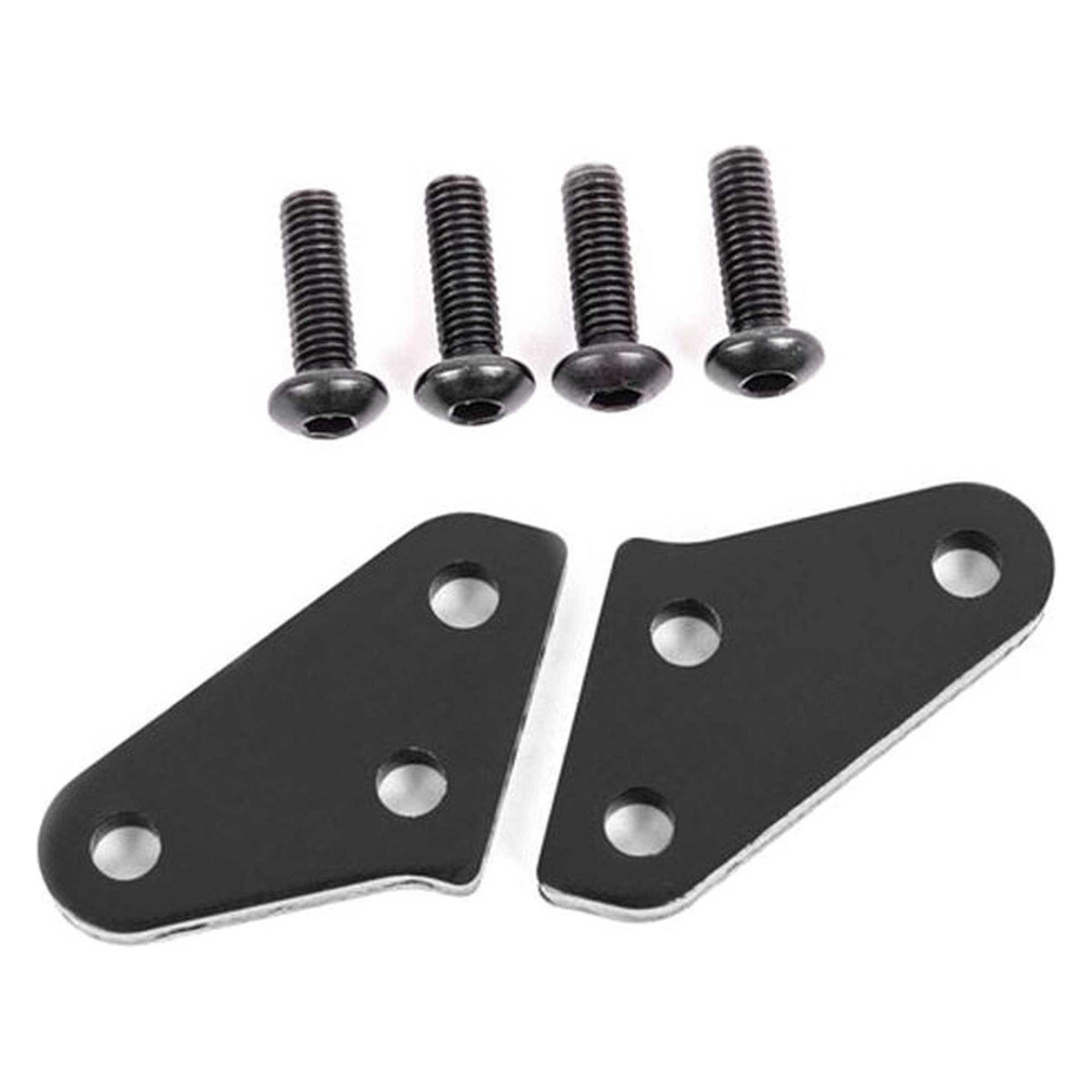 Traxxas lenkhebel-arm alu dunkel-titanium- eloxiert (2) für 9537 & 9637 (TRX9636A)