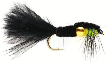 Fulling Mill Montana Nugget Marabou Green Gold