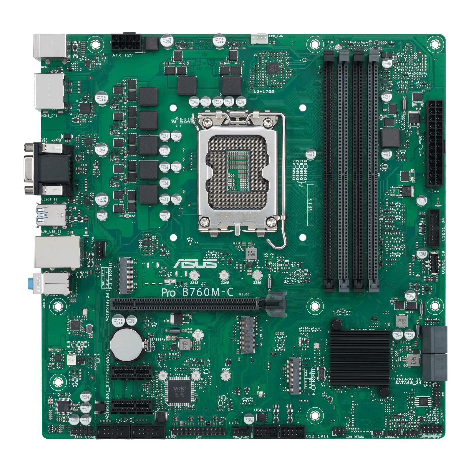 ASUS PRO B760M-C CSM 90MB1DX0-M1EAYC