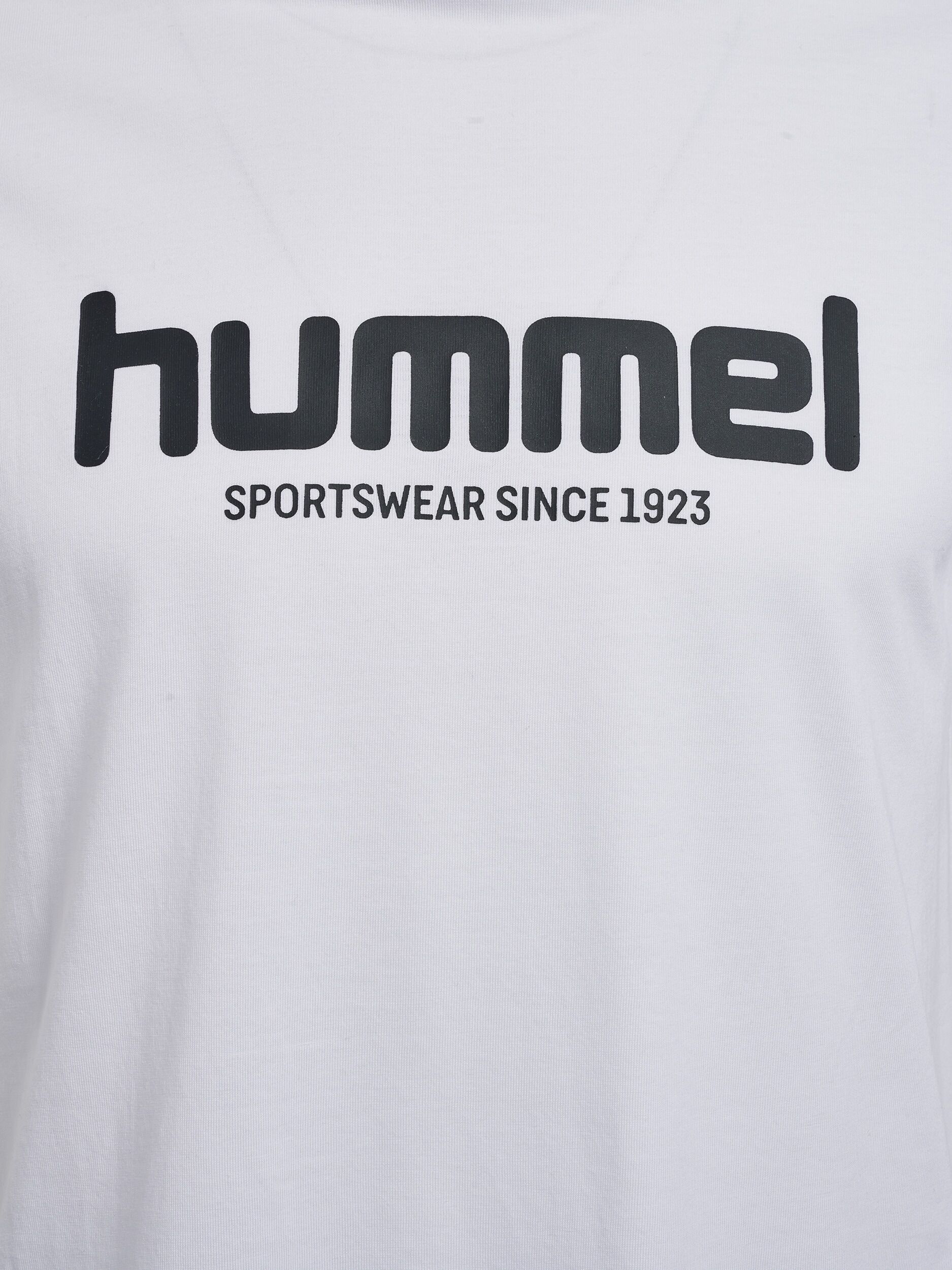T-Shirt HUMMEL "HMLLEGACY 2.0 T-SHIRT S/S", Herren, Gr. XXL, weiß, Obermaterial: 100% Baumwolle, Rundhals, Shirts T-Shirt, kurze Ärmel, für sportliche Aktivitäten, aus Baumwolle