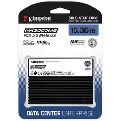 Kingston DC3000ME DataCenter Series SSD 15.36 TB PCIe 5.0 NVMe U.2