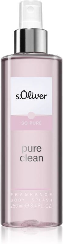 s.Oliver So Pure Pure Clean spray corporel pour femme 250 ml