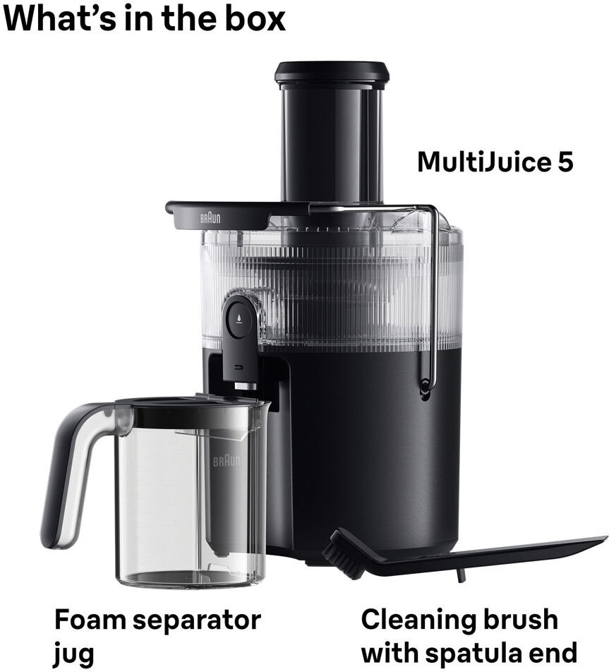 Braun 2 Speed 2000ml Blender Food Processor Combo Black 2000ml