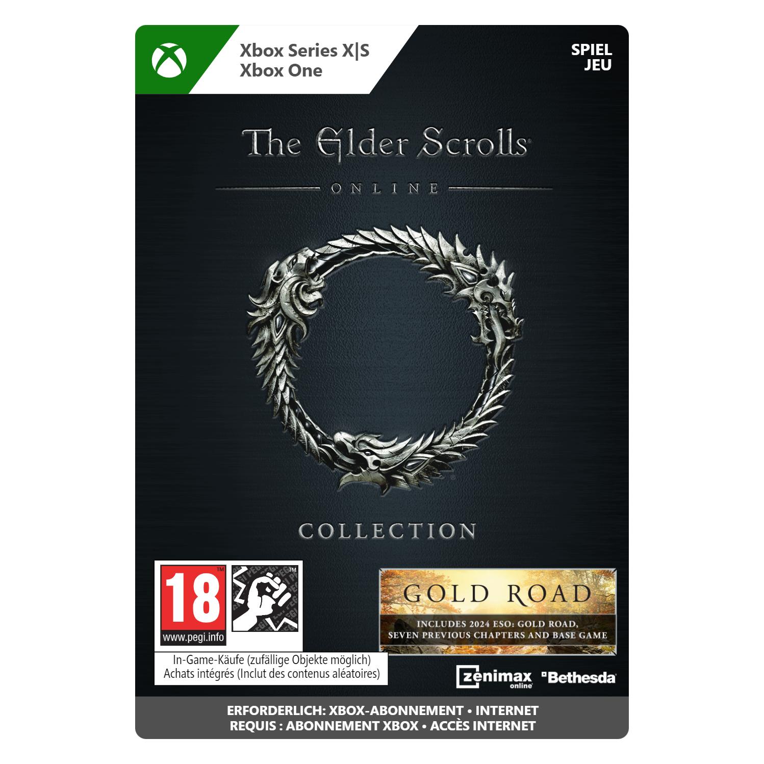 Microsoft Xbox The Elder Scrolls Online Collection: Gold Road Download Code (Xbox One S, Xbox One X, Xbox Series S, Xbox Series X) (G7Q-00317)