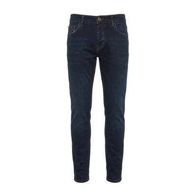 Slim-fit-Jeans 2Y PREMIUM "2Y Premium 2Y Premium Elmar Slim Fit Jeans", Herren, Gr. 31, Normalgrößen, blau, 100% Baumwolle, unifarben, Jeans Slim-fit-Jeans