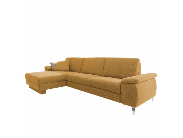 Akad'or Colombia Sofa - links , Textilgewebe Q2 uni curry , Basi