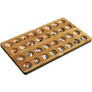 Philos Brettspiel 3256, Hus Bambus, Steinchenspiel, ab 6 Jahre, 2 Spieler