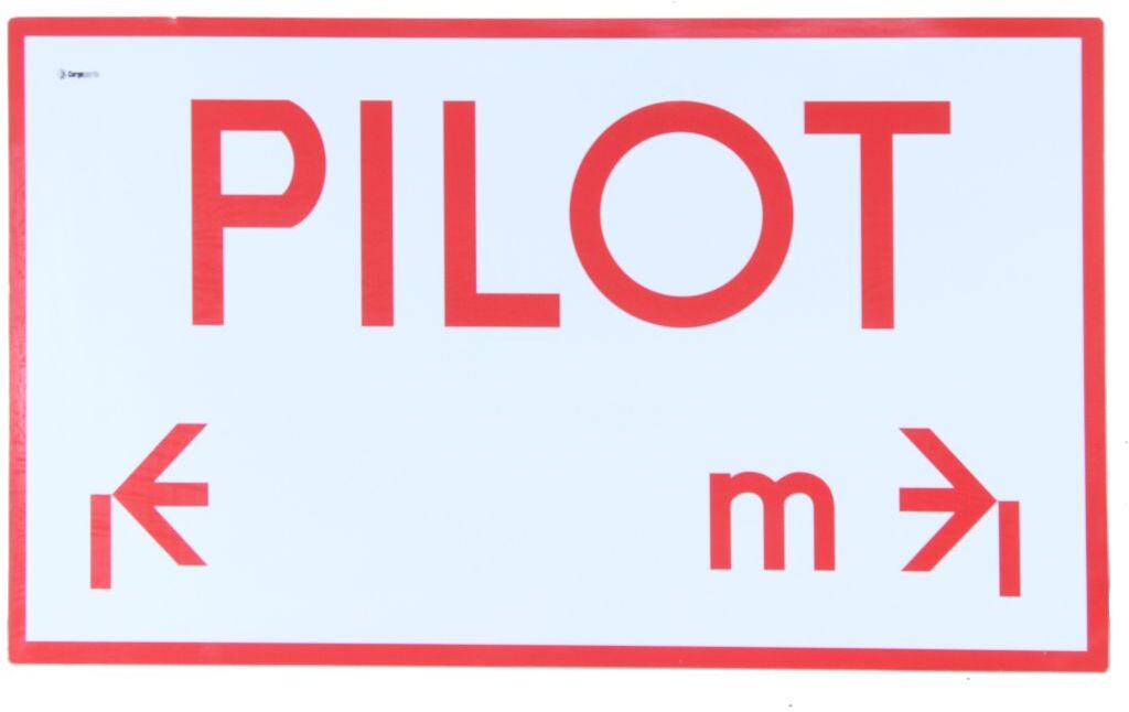 Cargoparts Cartello di avvertimento/informazione T059