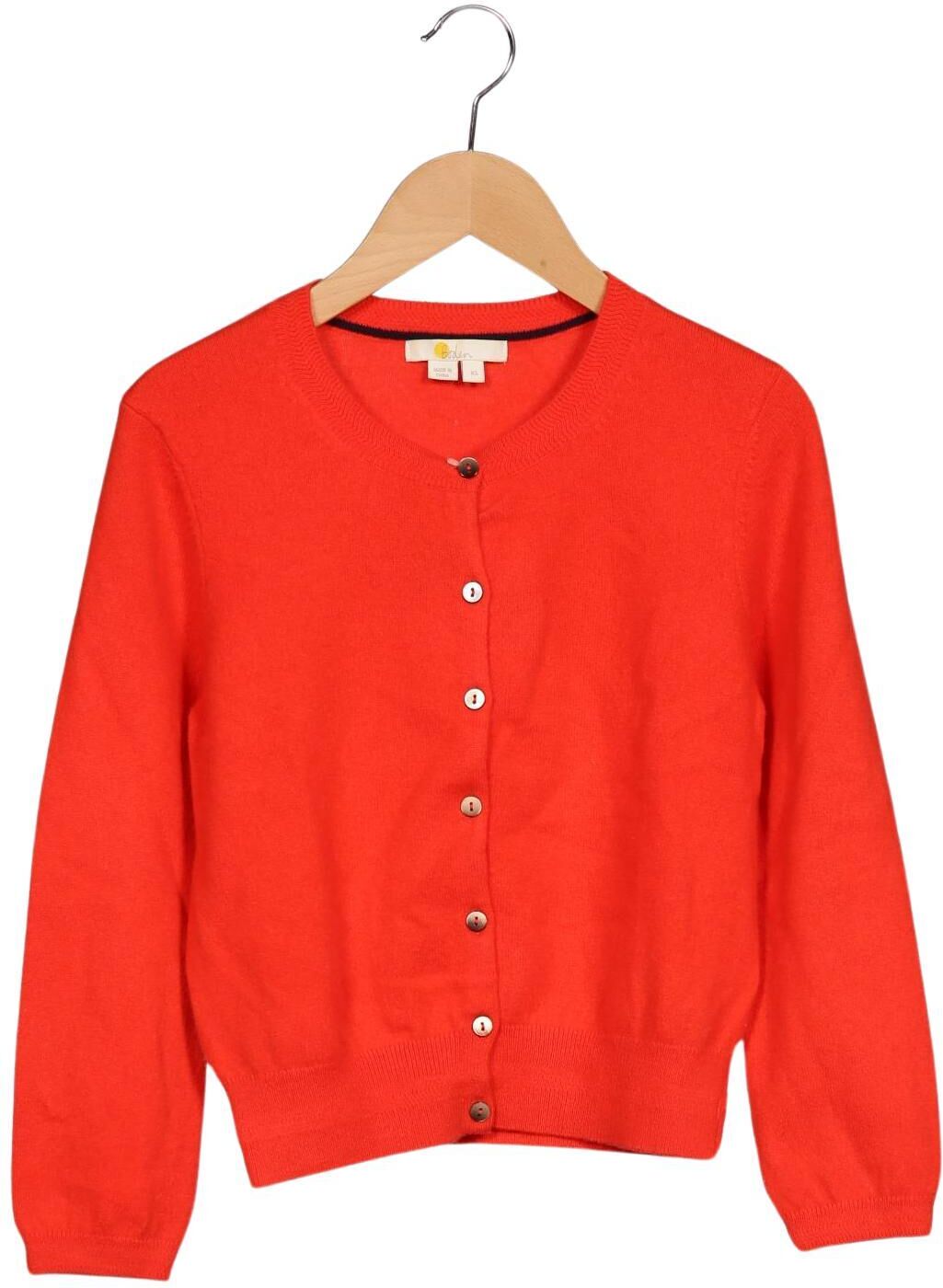 Boden Damen Strickjacke, Rot, Gr. XS, Kaschmir - Second Hand
