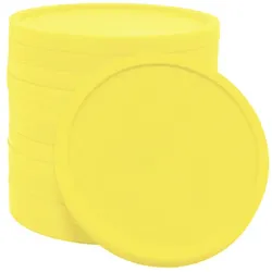 CombiCraft Einkaufswagenchip Kunststoff 2€-Format in Gelb - 1000 Stück