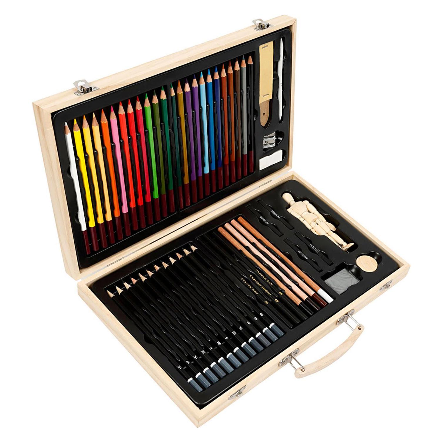 Creativ Company Malstiftebox Set 51-teilig (51x) (34299)