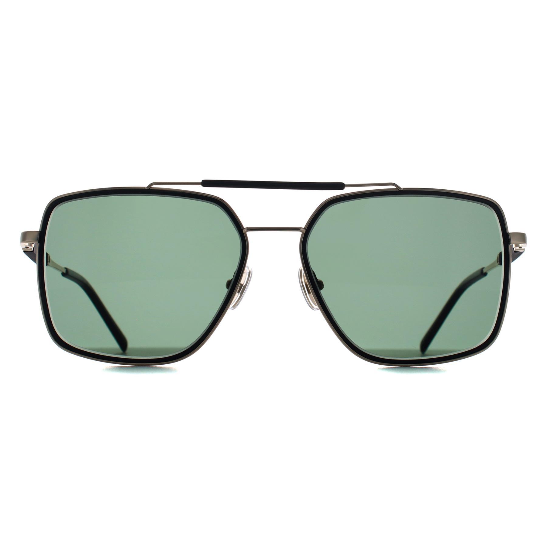 Salvatore Ferragamo SF298S 703 goud zwart groen zonnebril