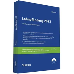 Lohnpfändung 2022, Fachbücher von Stollfuss