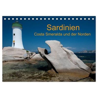 Sardinien Costa Smeralda und der Norden (Tischkalender 2026 DIN A5 quer), CALVENDO Monatskalender