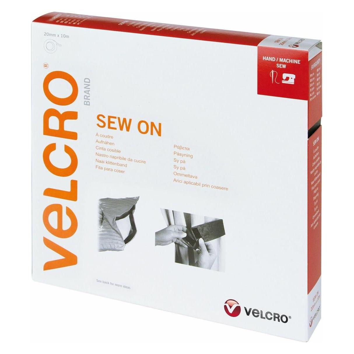 Velcro brand Klettband für Textilien (20 mm) (VEL-EC60284)
