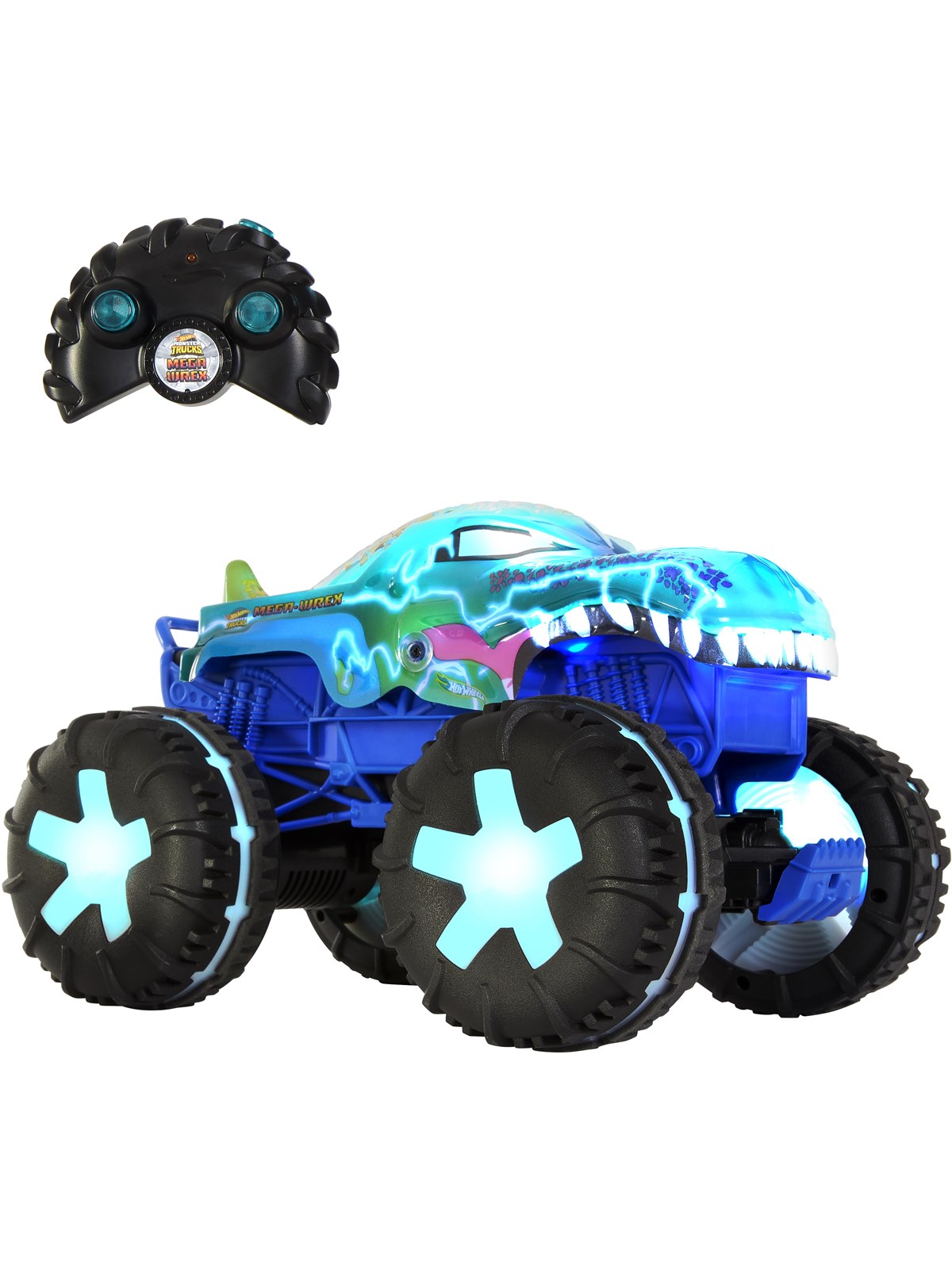 Hot Wheels Monster Trucks 1:15 Scale Mega-Wrex Alive RC