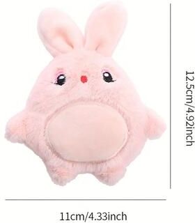 Inspire Essentials SnuggleCritter Plush Animal Cat Toy Bite Resistant Interactive Pet Toy c