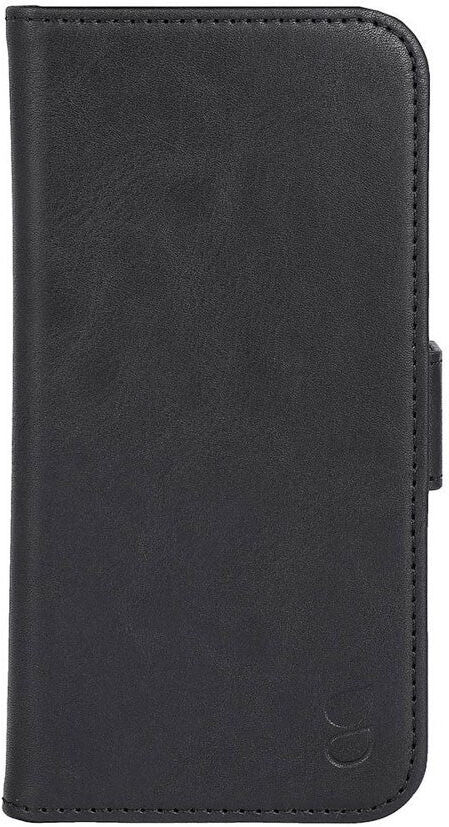 iPhone 12 / 12 Pro GEAR Læder Cover m. Pung - Sort