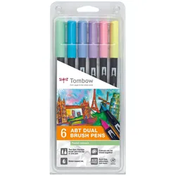 Tombow Brush-Pens Mehrfarbig 0.8 + 3.3 mm