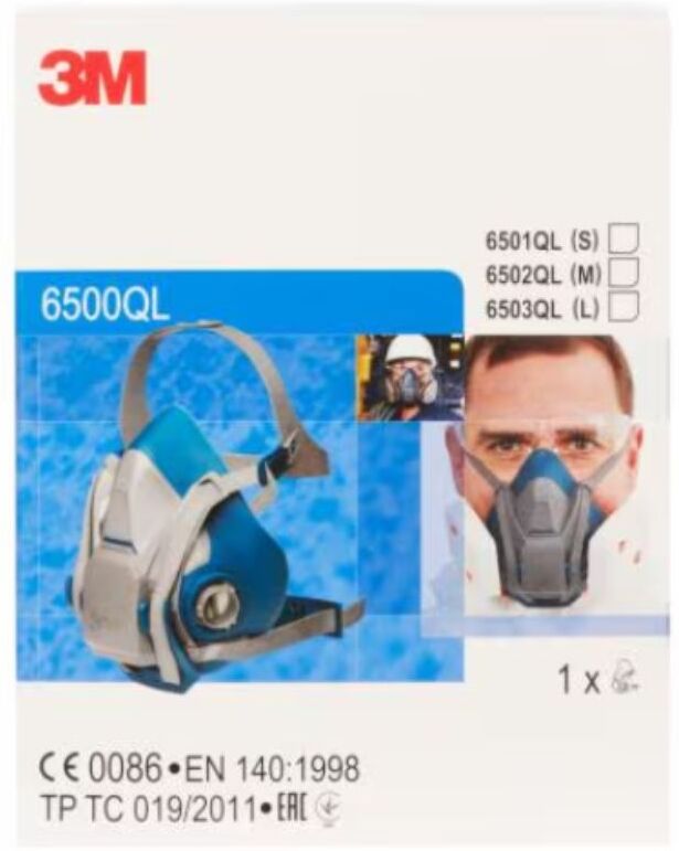 3M Speedglas Semimaschera 3M a sgancio rapido fornita senza filtri
