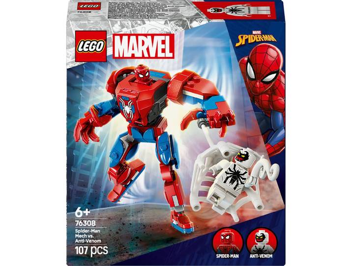 LEGO Marvel Le Robot de Spider-Man contre Anti-Venom 76308 LEGO