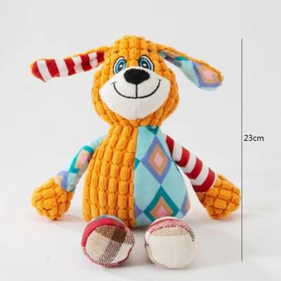 Inspired Finds Interactive Bite Resistant Plush Pet Toy Squeaky Puzzle For Dogs And Cats dog
