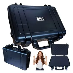 DNA CASE IP 38x29 solider Koffer für den Transport, Instrumententasche + Koffer, Schwarz