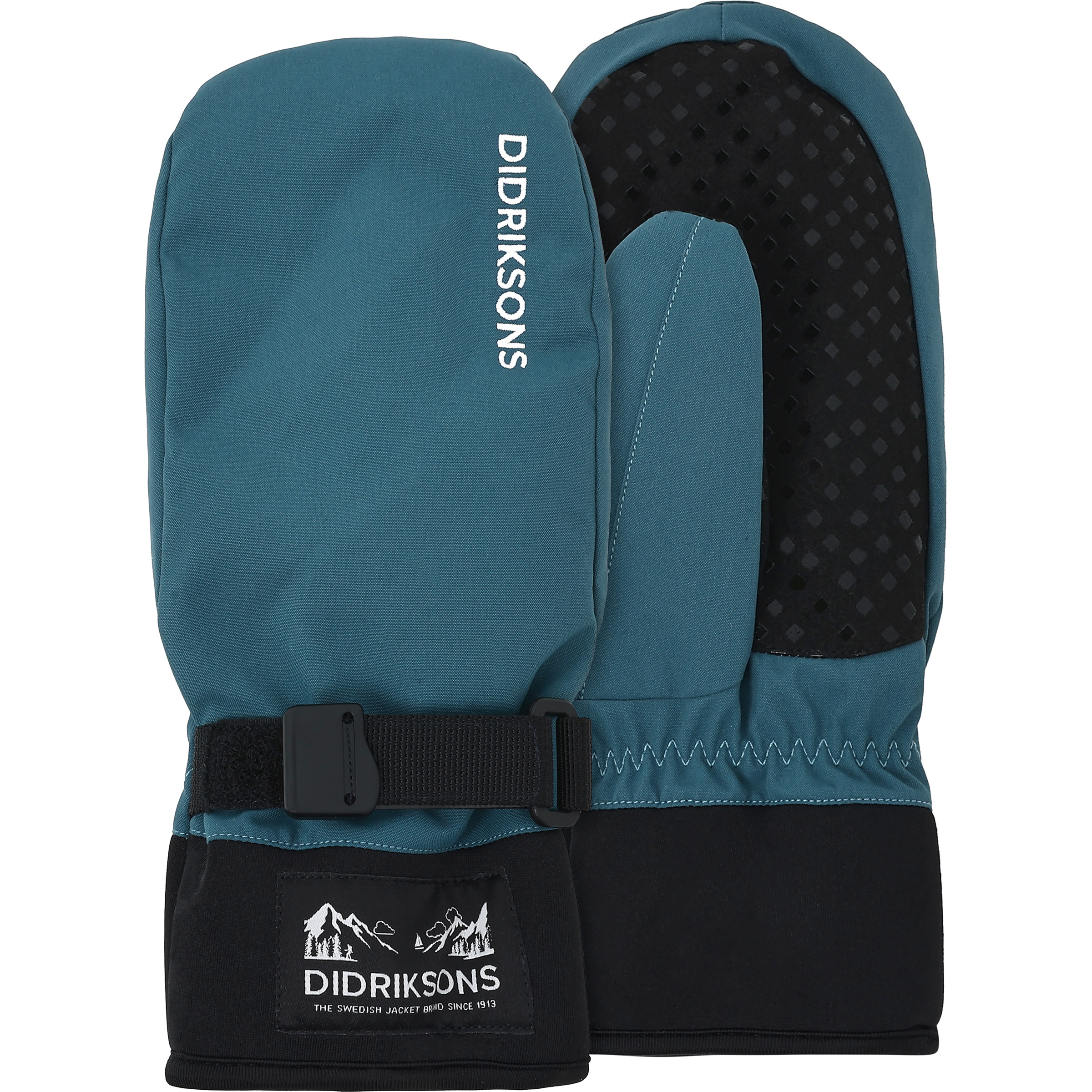Didriksons Lovas Kinder Skihandschuhe blau Größe S Lifestyle | Skifahren | Rodeln | Schneeschuhwandern Winddicht Wasserabweisend