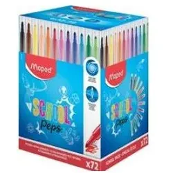 Maped, Malstifte, Fasermaler COLOR'PEPS Long Life, 72er Display (72x)