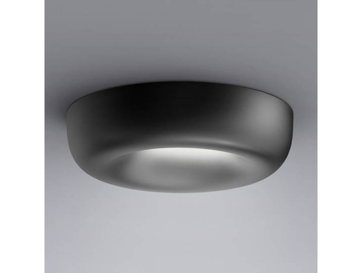 Cavity LED Recessed Plafonnier L Black - Serien Lighting Cavity Recessed L - Salon / séjour - Design - Métal - À ampoule unique