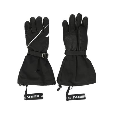 Skihandschuhe ZANIER "70 North", Damen, Gr. 11, schwarz, 90% Polyester, 10% Leder, Handschuhe, mit Primaloft-Isolierung