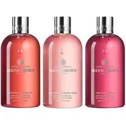 900ml MOLTON BROWN Trio Floral Aromatic Bade- und Duschgel Vorteilsset (3 x 300ml)