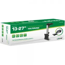 INLINE Unterschrank-Halterung, für Monitore bis 68cm (27"), bis 20kg