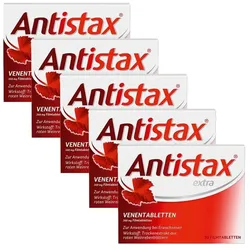 Antistax® extra Venentabletten Fünferpack 5X30 St