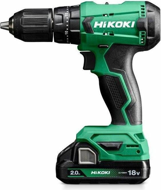 HiKOKI Accuboormachine met slagfunctie, 18V, 2 x 2.0Ah - HI DV18DAWCZ