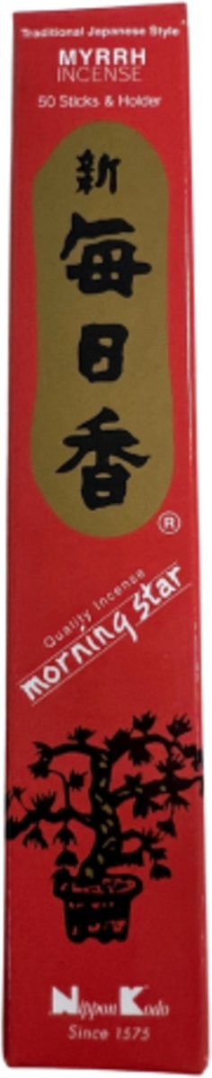 Morning Star Japanse wierook Mirre voor Yogi & Yogini Meditation