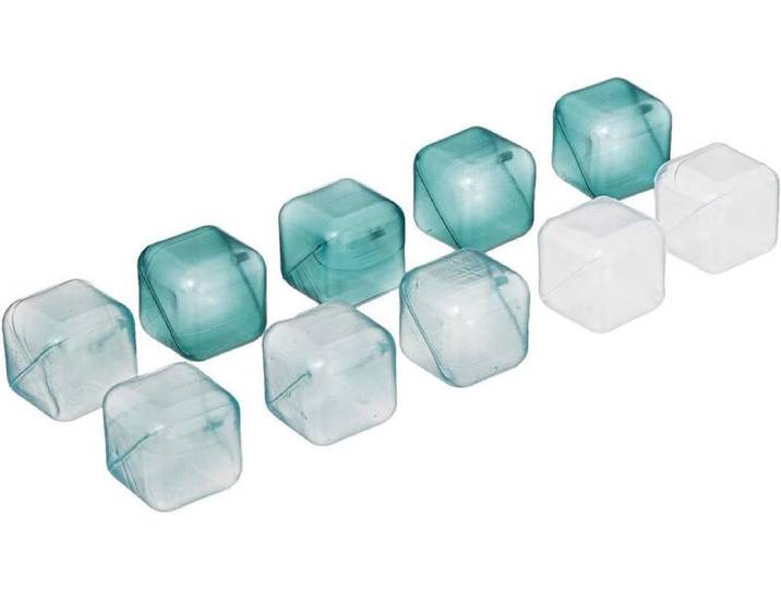 5five Herbruikbare ijsblokjesvormset - 10 stuks, Multikleur