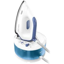 Braun Compact IS 2143, Blau, Single, Bügeleisen, Blau, Weiss