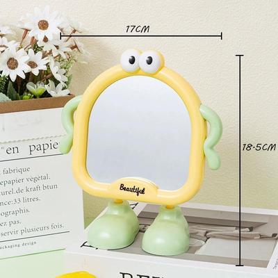 Fusion Finds Cute Cartoon Desktop Makeup Mirror With Stand Portable Kids Vanity Mirror For Bedroom, Desk & Travel a3