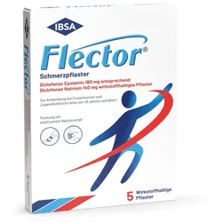 Flector Schmerzpflaster + elastischer Netzstrumpf 5 St